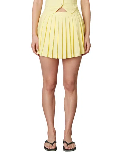 NIA NIA BOBBI LINEN-BLEND SKORT