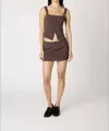 Nia Brice Vest In Brown In Brown