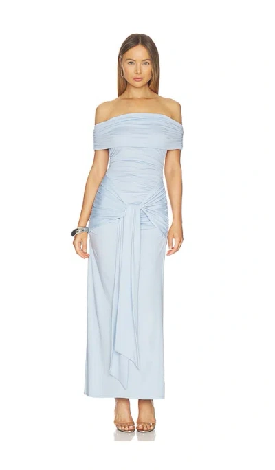 Nia Calista Dress In Blue