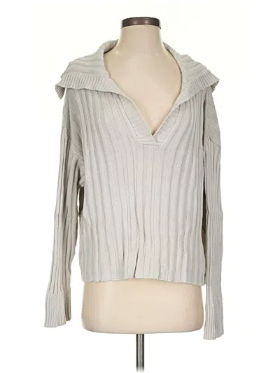 Pre-owned Nia Cardigan Sweater In Gray