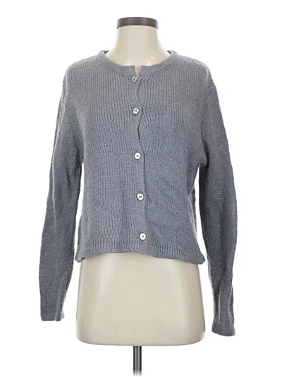 Pre-owned Nia Cardigan Sweater In Gray