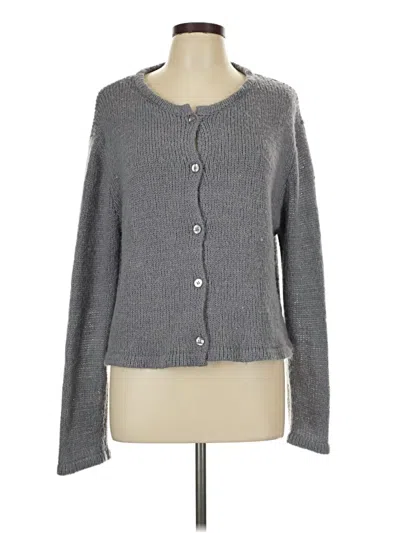 Pre-owned Nia Cardigan Sweater In Gray
