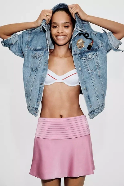 Nia Cassia Mini Skirt In Pink