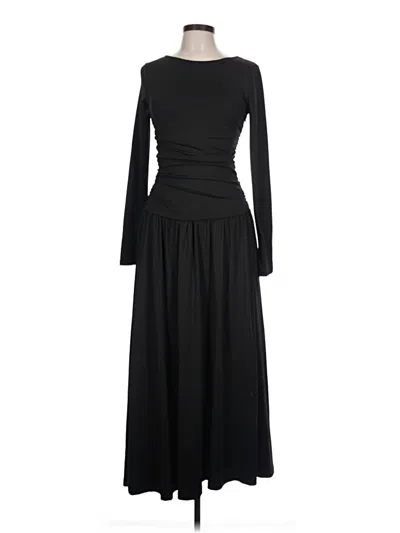 Pre-owned Nia Casual Dress In Black