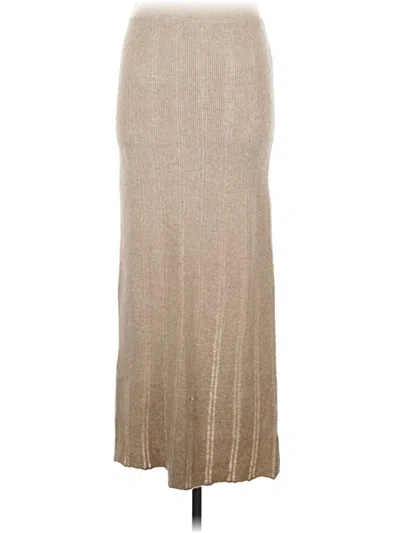 Pre-owned Nia Casual Skirt In Brown