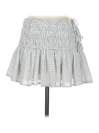 Pre-owned Nia Casual Skirt In Gray