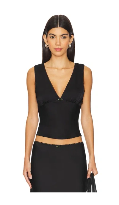 Nia Celia Top In Black