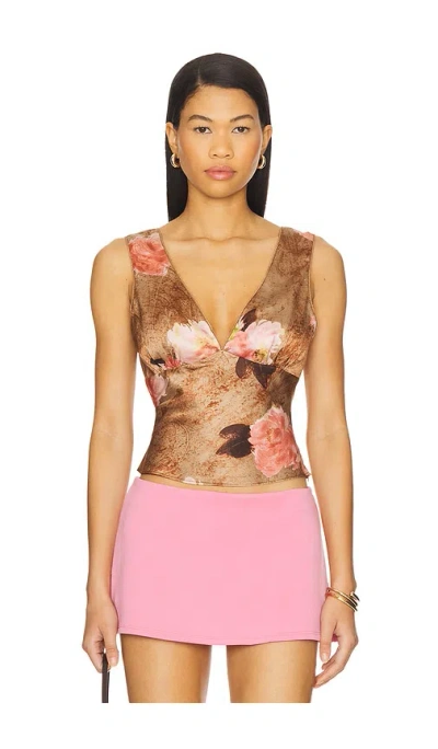 Nia Celia Top In Topaz