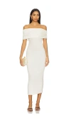 Nia Celine Dress In White