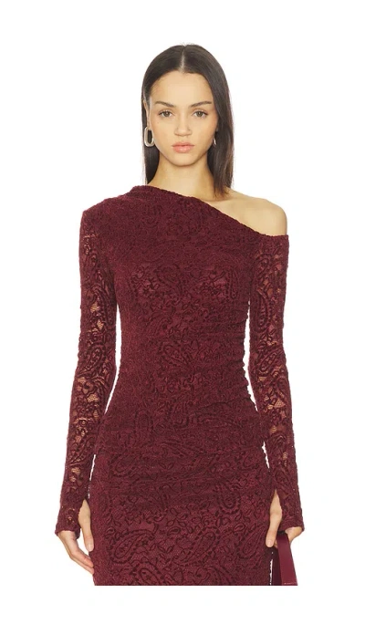 Nia Cleo Top In Brown