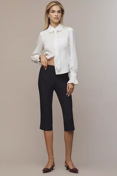 Nia Cruz Capri Pants In Black