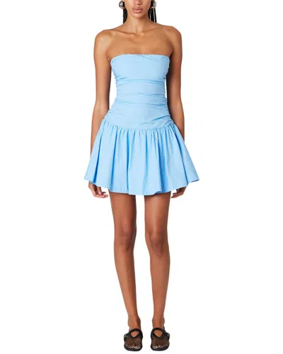 Nia Currant Dress In Blue