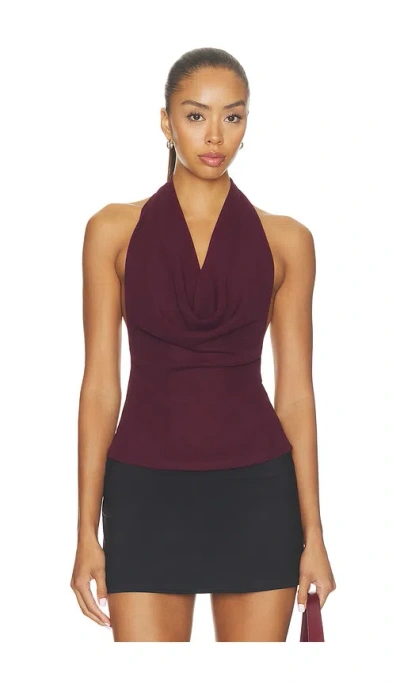 Nia Declan Top In Purple