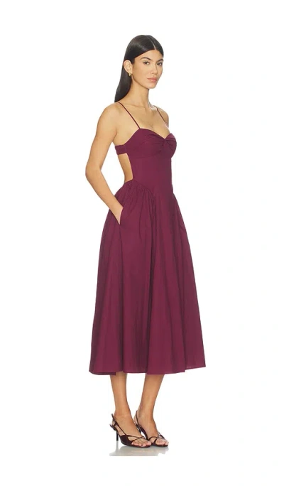 Nia Destene Dress In Purple
