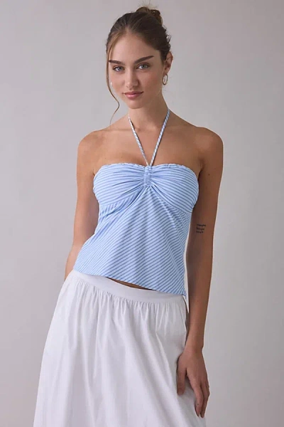 Nia Domenico Top In Blue