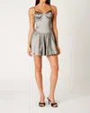 NIA ELI MINI DRESS IN GREY