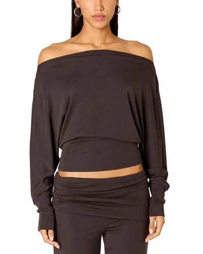Nia Elisabetta Top In Brown