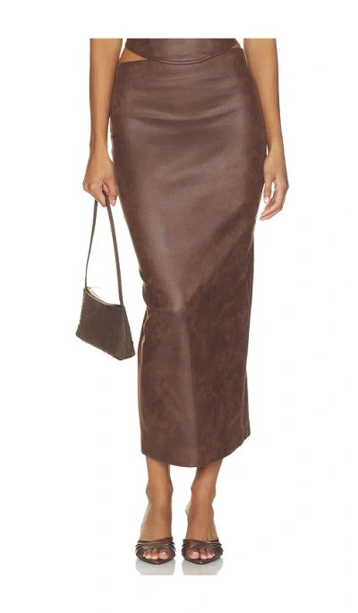 Nia Elodie Skirt In Brown