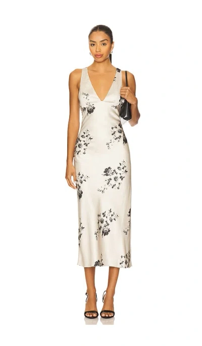 Nia Elowen Dress In Stone