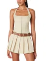 Nia Fennel Corset In Biscotti