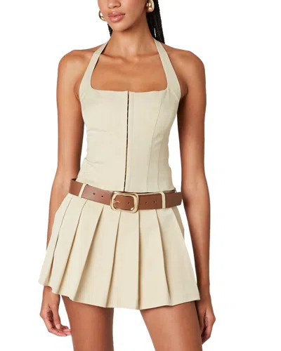Nia Fennel Corset In Brown