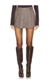Nia Fennel Skort In Brown