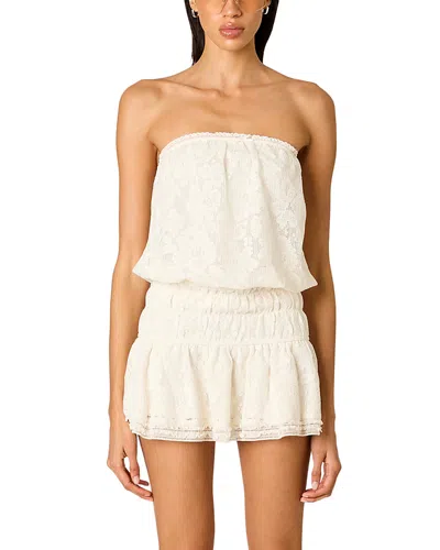 Nia Figueroa Bandeau Dress In Neutral