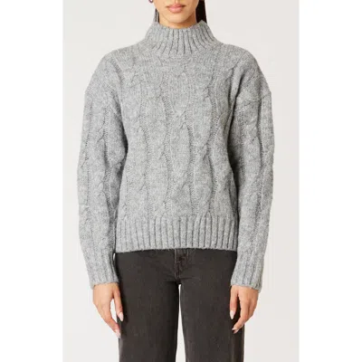 Nia Fiji Turtleneck Sweater In Gray