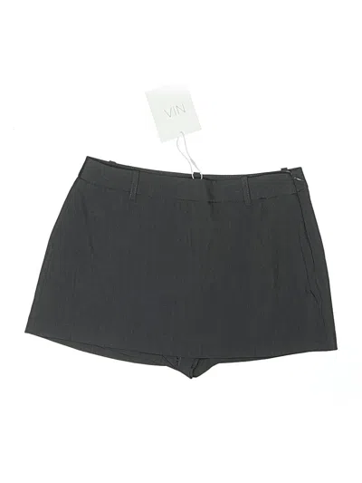 Pre-owned Nia Formal Skirt In Gray