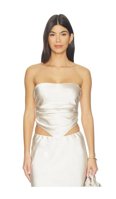 Nia Giacomo Top In White