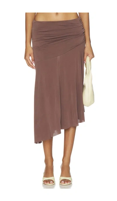 Nia Gioele Skirt In Brown