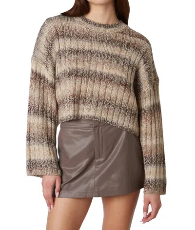 Nia Giti Sweater In Latte In Brown