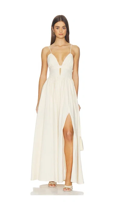 Nia Ibiza Dress In White