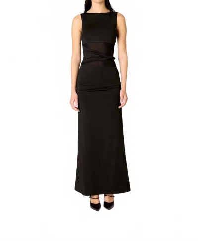 NIA IONE MAXI DRESS IN BLACK