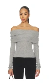 Nia Islay Top In Gray