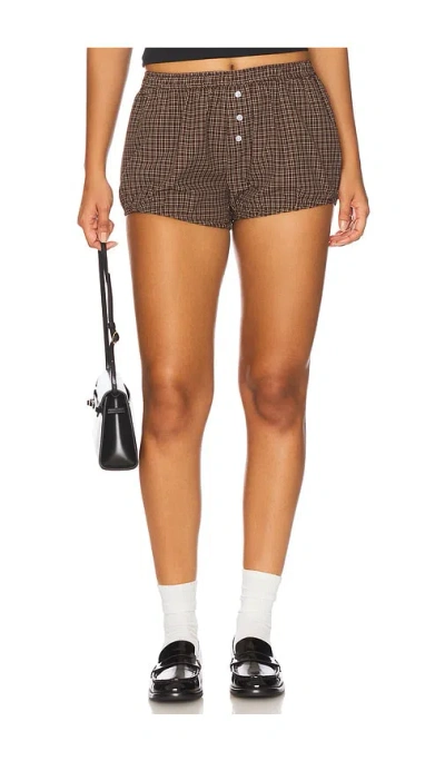 Nia Jack Bloomer Short In Chocolate