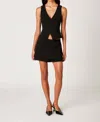 Nia Jordan Vest In Black In Black