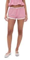 Nia Justine Bloomer Shorts Red