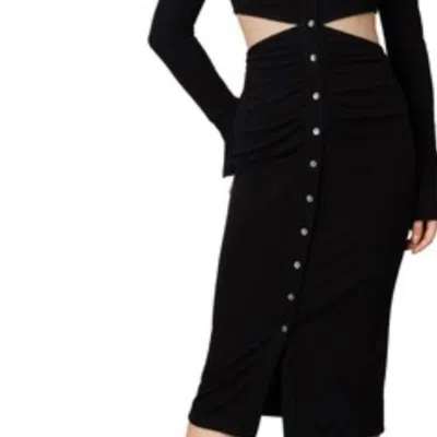 Nia Kennedy Cut-out Dress In Black