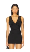 Nia Khadari Top In Black