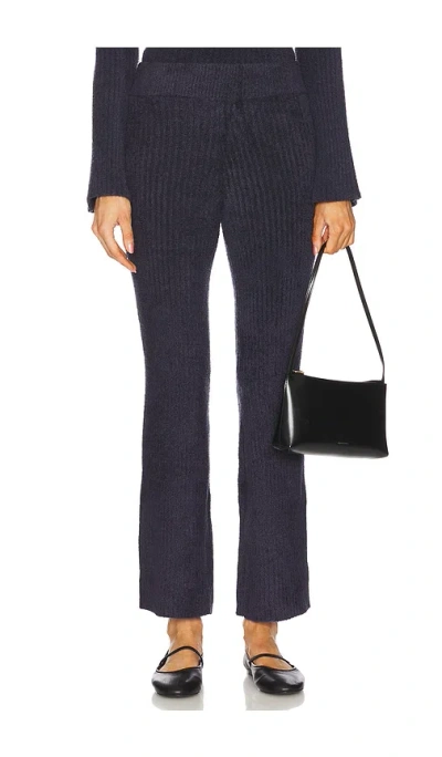 Nia Knit Sweater Pants In 漆黑