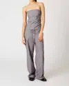 Nia Loose Fit Tailored Pants In Pink