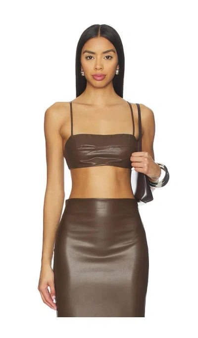 Nia Liriel Top In Brown
