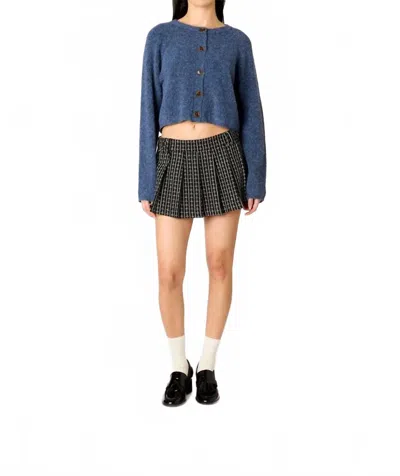 Nia Lisa Sweater In Dusk In Blue