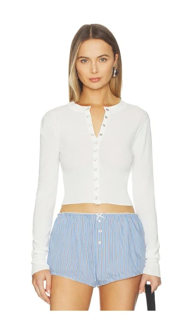 Nia Lucile Cardigan In White