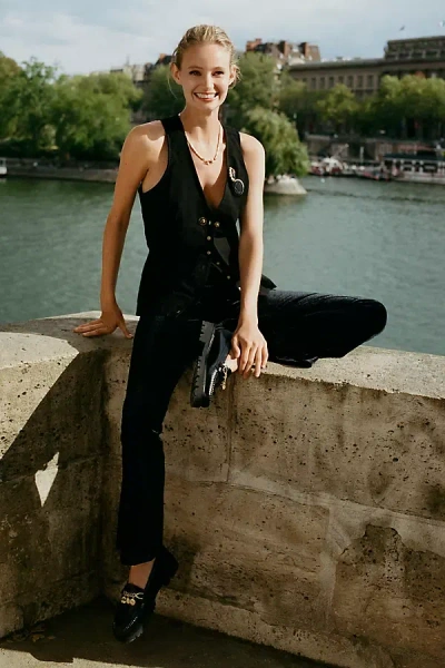 Nia Lumi Pull-on Pants In Black