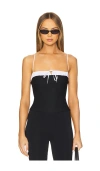 Nia Maria Top In Black