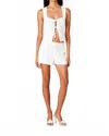 Nia Micro Short In White In White