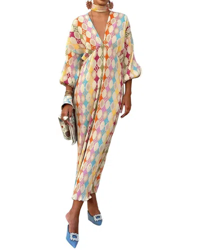 Nia Midi Dress In Multi