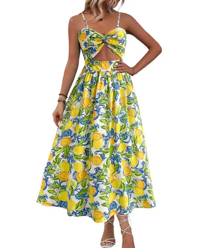 Nia Midi Dress In Multi